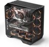 Vỏ Case darkFlash DY470 Full-Tower Đen Kính Toàn Cảnh