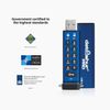 iStorage datAshur PRO USB Bảo Mật 16GB Màu Xanh
