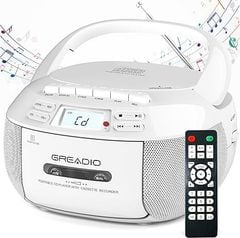  Máy nghe nhạc CD kiêm máy phát băng cassette Greadio 