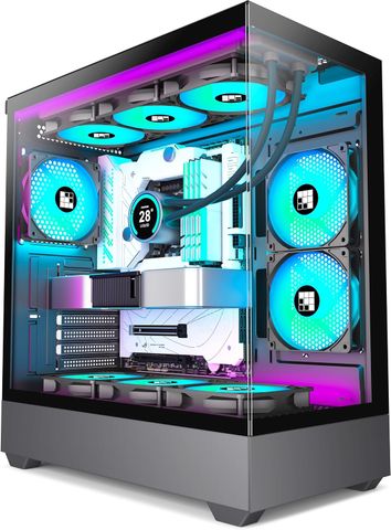 FOIFKIN F1 Black – Case 6 Fan ARGB, Tản Nhiệt Hiệu Quả