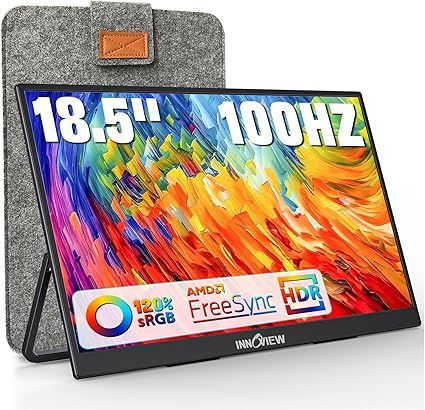 Màn hình di động InnoView 18.5 inch 100Hz 120% sRGB, 1080P FHD IPS