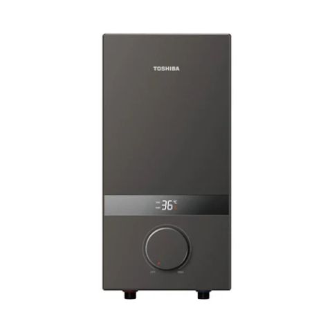 Máy tắm nước nóng trực tiếp Toshiba TWH-45EMCPVN(S)-CB (Có bơm) (Xám)