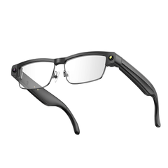  NJYUAN L802 Smart Glasses Black – Blue Light Blocking, Camera AI & Bluetooth 