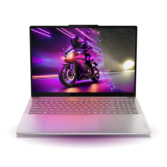 Lenovo Yoga Pro 9 Gen 10 AI PC - 16" 3.2K (3200x2000) Tandem OLED / Ultra 9 285H / 64GB / 2TB (NVMe M.2 SSD) / RTX 5070 8GB GDDR7 / AI Boost, up to 13 TOPS / Win 11 Home / Arb/Eng / 2YW / Luna Grey - Laptop