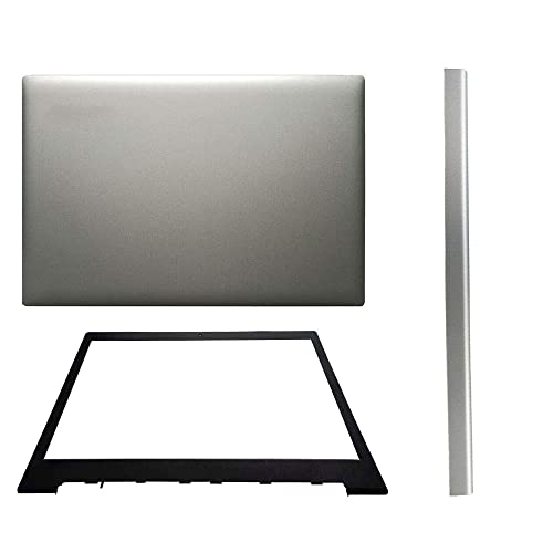 Ảnh minh họa Thay Vỏ Laptop Lenovo IdeaPad 330-15IKB 330-15 330-15IGM 330-15ARR 5CB0N86313 AP13R000110 Sliver LCD Top Back Rear Cover Case and Hinges Cover and Black Bezel Cover Laptop Replacement Shell Compatible for Zin 1