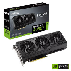 Card màn hình ASUS PRIME GeForce RTX 4060 Ti 8GB GDDR6 OC Edition (PRIME-RTX4060TI-O8G) 