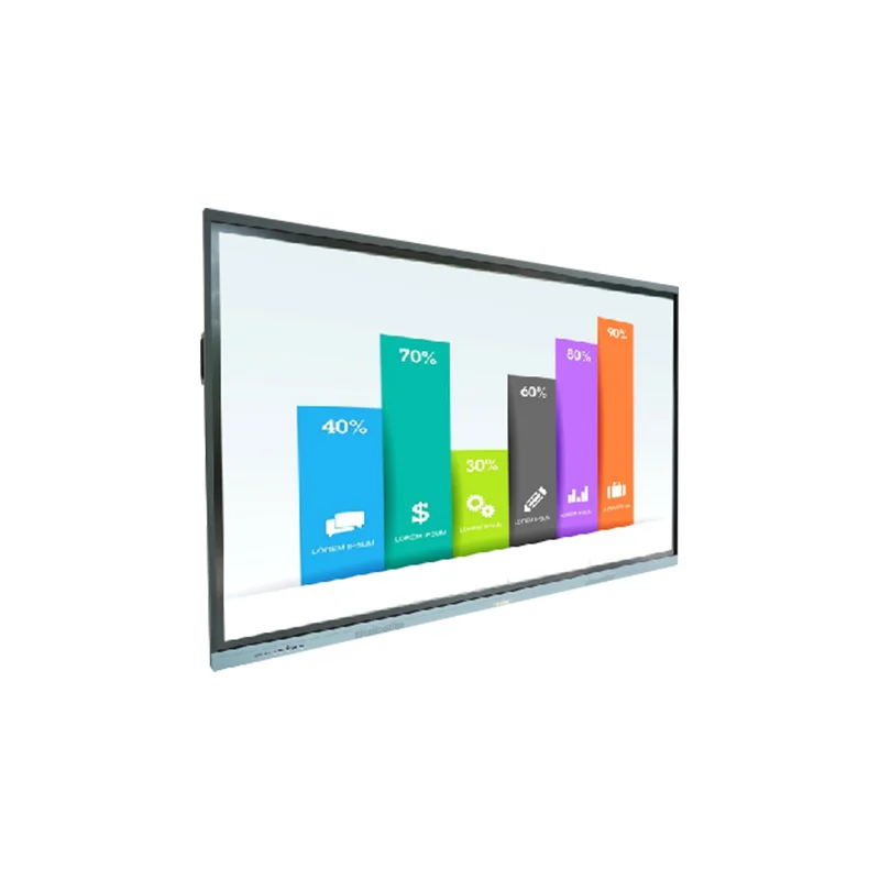 Ảnh minh họa Màn hình tương tác Tomko TK-TT86CMR, 86 inch, 4K (3840 × 2160), Android 14, Bluetooth 5.4, HDMI, VGA, Optical 2