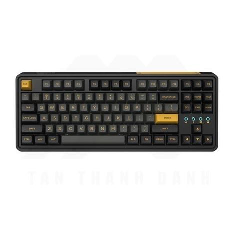 Bàn phím cơ FL-Esports CMK87 SAM Polar Night Black 3 Mode Wireless