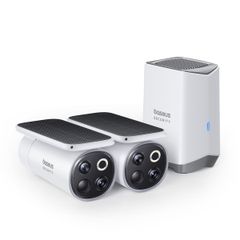  Camera Quan Sát Baseus Security S1 Pro Outdoor Dual Camera 3K 2-Cam Kit 