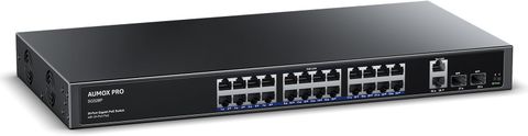 AUMOX PRO SG528P Black | Hạ Tầng Mạng Vững Chắc – Bảo Trì Tận Tâm Tại Viện Máy Tính