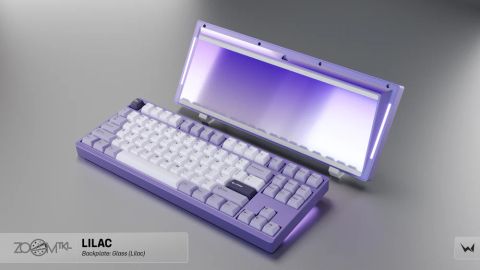 Zoom TKL Keyboard - Lilac