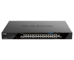  DGS-1520-28MP – Switch Layer 3 Stackable Smart Managed 28 Port PoE+ 