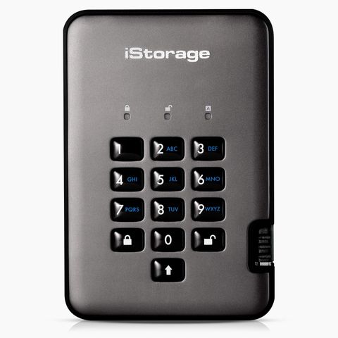 Ổ cứng SSD iStorage diskAshur PRO² 8TB mã hóa FIPS