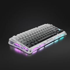  Bàn phím cơ GravaStar Mercury K1 – Gradient White | Gaming 75% Wireless & RGB 