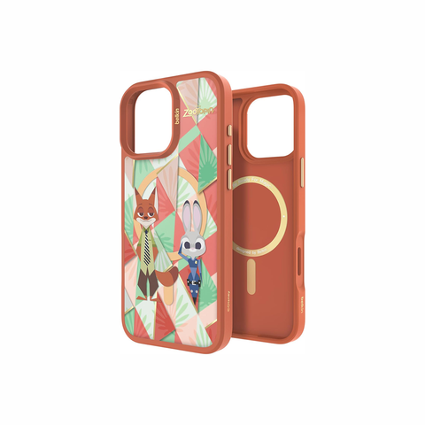 Ốp Lưng Belkin iPhone 16 Pro Max Zootopia Cam | Magnetic Chính Hãng