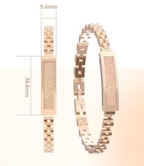 NJYUAN S2 Smart Bracelet Champagne – Vòng Tay Thông Minh Thanh Lịch 