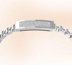  NJYUAN S2 Smart Bracelet Silver – Vòng Tay Thông Minh Tối Giản 