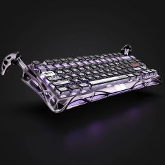  Bàn phím GravaStar Mercury V75 Pro – Iron Purple | Bàn phím gaming Hall-Effect siêu nhạy 
