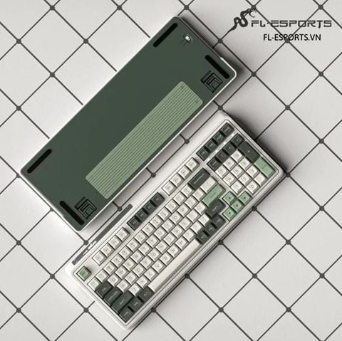 Bàn phím cơ FL Esport CMK98 SA Tropical Forest Kailh Red BOX V2