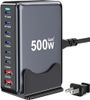 Trạm Sạc USB-C 500W GaN III Đa Cổng PD 100W