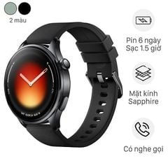  Xiaomi Watch 5 Đen – Đồng hồ thông minh đẹp, pin bền 