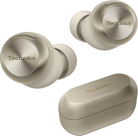Technics EAH-AZ100-N Champagne: Tai nghe Reference Class Hi-Fi & Dolby Atmos