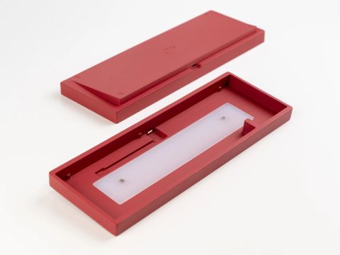 Bakeneko65 Keyboard - NG Blush Red