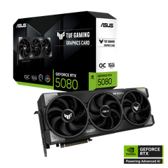  Card màn hình ASUS TUF Gaming GeForce RTX 5080 16GB GDDR7 OC Edition (TUF-RTX5080-O16G-GAMING) 