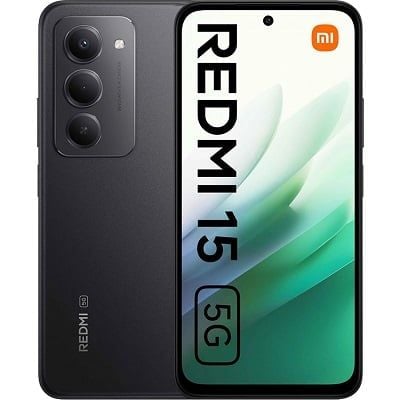 REDMI 15 5G Đen Bán Dạ 8GB/256GB – Mạnh mẽ, pin trâu