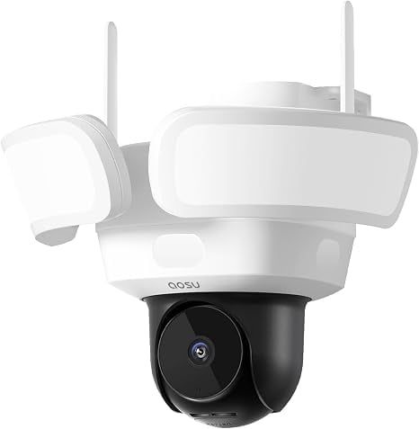 Camera Pha Chiếu Sáng Có Dây aosu 3K 2600 Lumen Ghi Hình 24/7