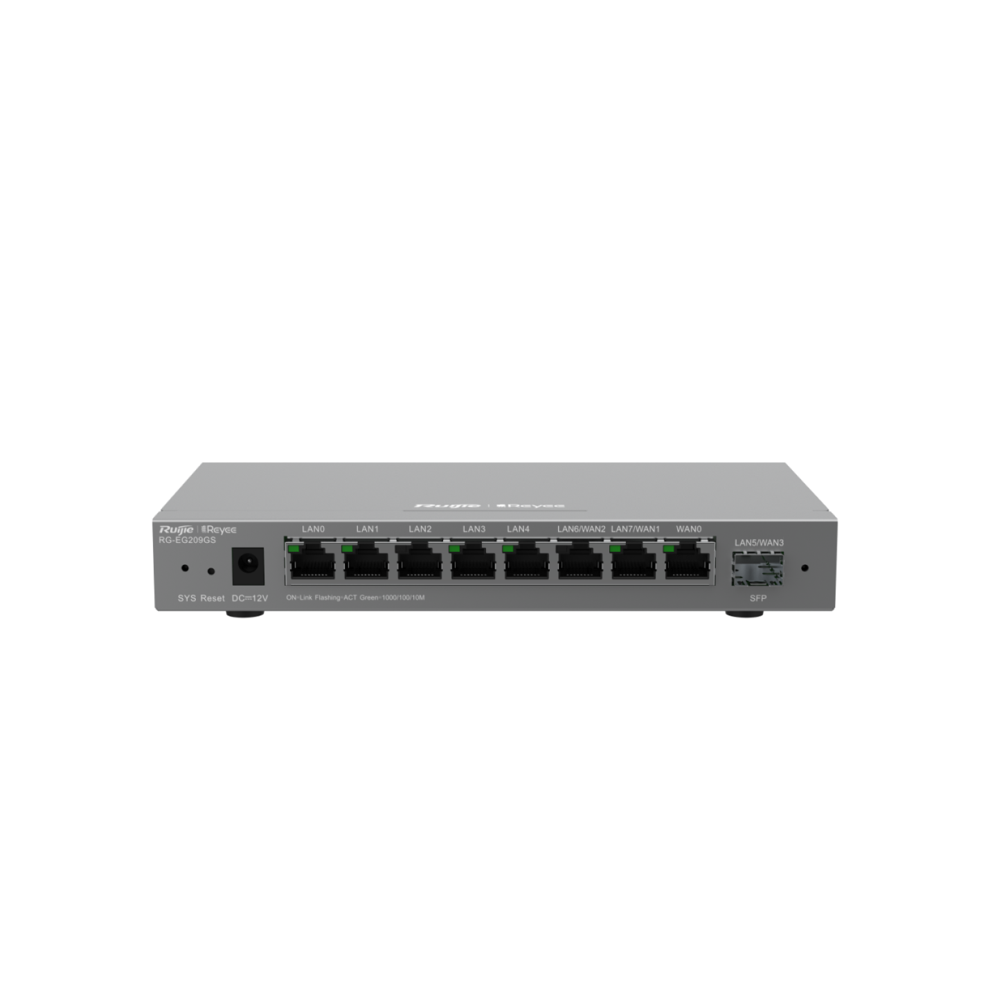 Ảnh minh họa RG-EG209GS, Bộ định tuyến Reyee 9 cổng Gigabit hỗ trợ SFP quản lý trên Cloud 1