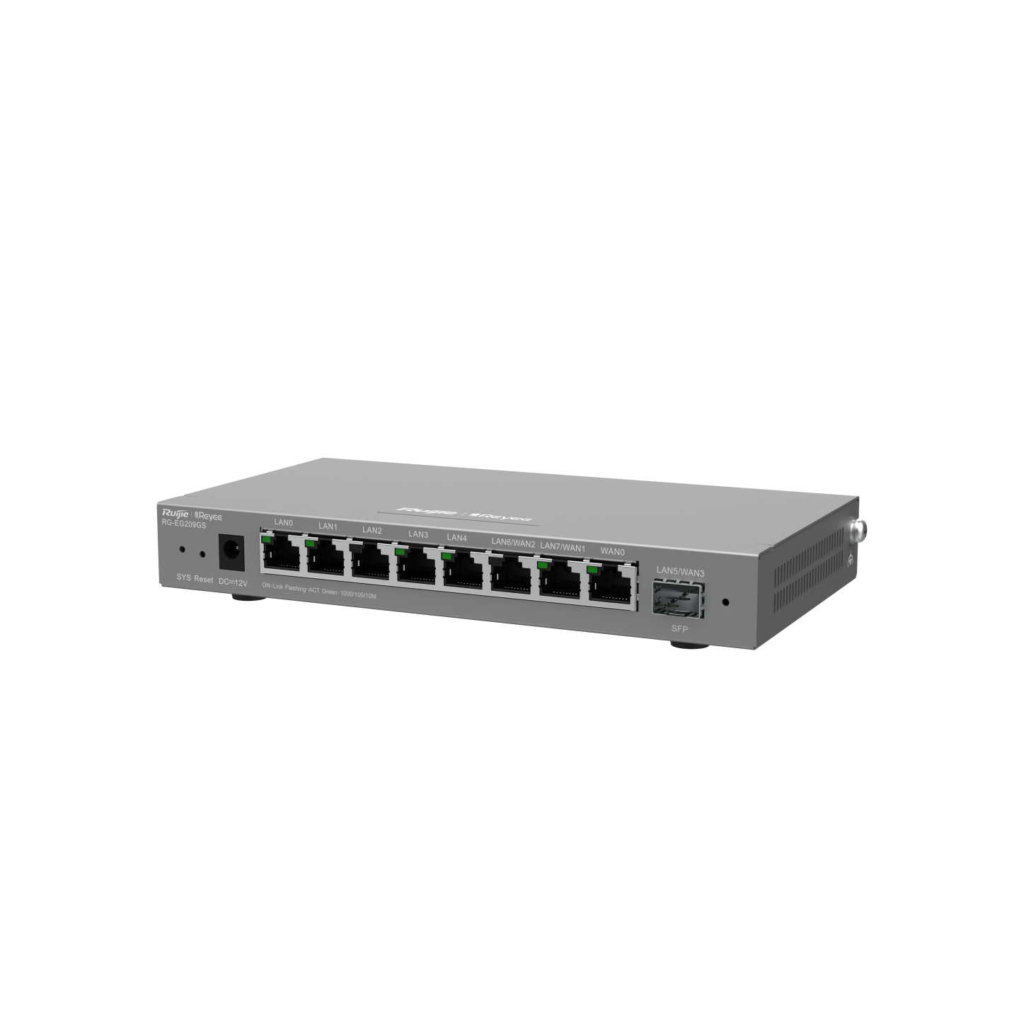 Ảnh minh họa RG-EG209GS, Bộ định tuyến Reyee 9 cổng Gigabit hỗ trợ SFP quản lý trên Cloud 2