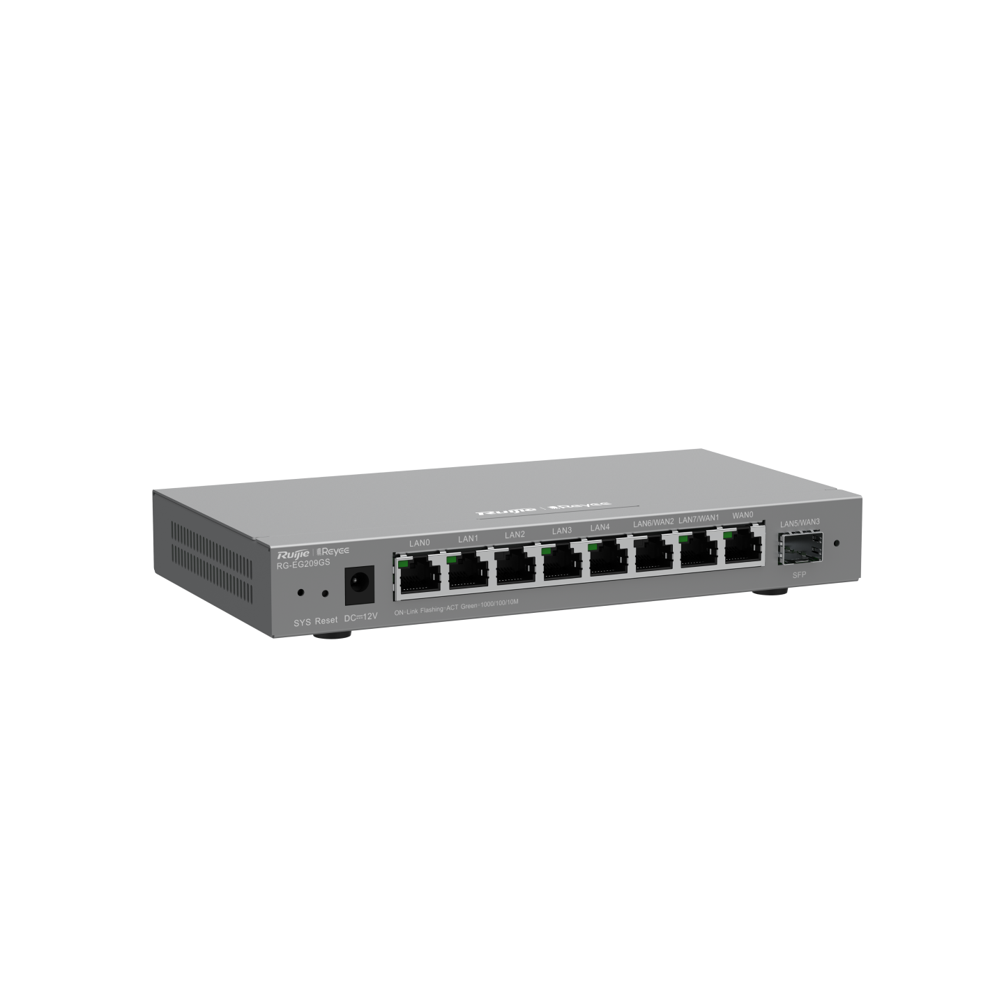 Ảnh minh họa RG-EG209GS, Bộ định tuyến Reyee 9 cổng Gigabit hỗ trợ SFP quản lý trên Cloud 3