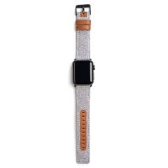  Dây vải Veined iValue Rice White 40mm – nhẹ tay, phong cách casual 