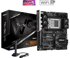  Mainboard ASRock TRX50 WS - Workstation Hiệu Năng Cao, RAM 1TB 