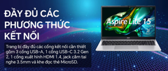  Laptop Acer Aspire Lite 15 AL15-41P-R3U5 R7 5700U/16GB/512GB/15.6