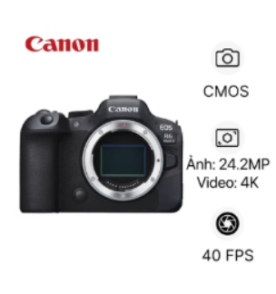 Máy ảnh Canon EOS R6 Mark II (Body)