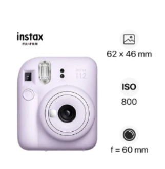 Máy ảnh Fujifilm Instax Mini 12 chụp ảnh lấy liền