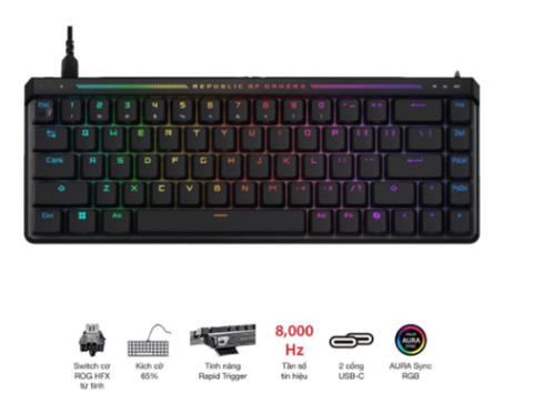 Bàn phím ASUS M605 ROG FALCHION ACE HFX