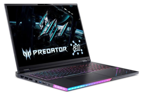 Laptop Acer Gaming Predator Helios 18 AI PH18 73 93P0 - NH.QVYSV.001 (Ultra 9 275HX, 64GB, 3TB, RTX 5080 12GB, 2.5K 250Hz, Win11 Pro)