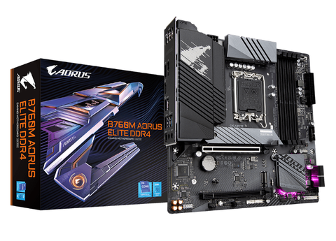 Mainboard SK 1700 v1-2 GIGABYTE B760M AORUS ELITE DDR4 Chính hãng FV