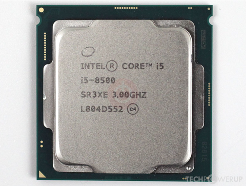 CPU SK 1151v2 Intel Core i5-8500 Tray FV