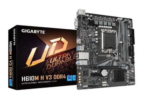 Mainboard SK 1700 GIGABYTE H610M-H-V3 DDR4 Chính hãng FV