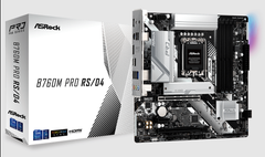  Bo mạch chủ Asrock B760M Pro RS DDR4, 4 Khe Ram 