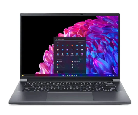 Laptop Acer Swift X AI SFX14-72G-77F9 (NX.KR7SV.004) (Ultra 7 155H/32GB RAM/1TB SSD/RTX 4050 6G/14.5 inch OLED 2.8K/Win 11/Vỏ nhôm/Xám)