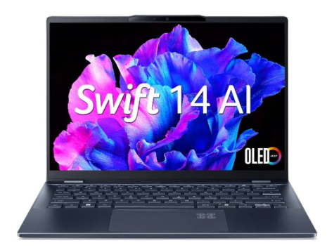 Laptop Acer Swift 14 AI COPILOT PLUS SF14-51-75VP (NX.J2KSV.001) (Ultra 7 258V/32GB RAM/1TB SSD/14.0 inch 3K OLED/Win11/Xanh/vỏ nhôm)