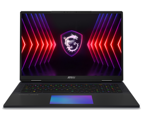 LAPTOP GAMING MSI TITAN 18 HX AI A2XWJG-622VN CORE ULTRA 9-285HX | RTX 5090 24GB | 64GB RAM | 6TB SSD | 18.0 UHD+ MiniLED IPS 100% DCI-P3 & 120Hz | Win11