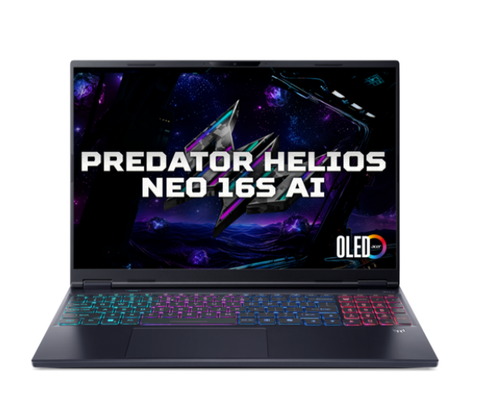 LAPTOP GAMING ACER PREDATOR HELIOS NEO 16S AI PHN16S-71-95MS Ultra 9 275HX | RTX 5070Ti 12GB | 64GB RAM | 2TB SSD | 16' 2K+ OLED 100% DCI-P3 | Win 11