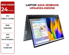  LAPTOP ASUS ZENBOOK UP5401ZA-KN101W CORE i7-12700H | 16GB RAM | 512GB SSD | 14
