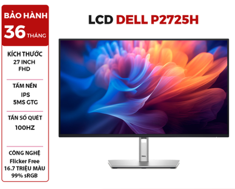MÀN HÌNH LCD DELL P2725H 27